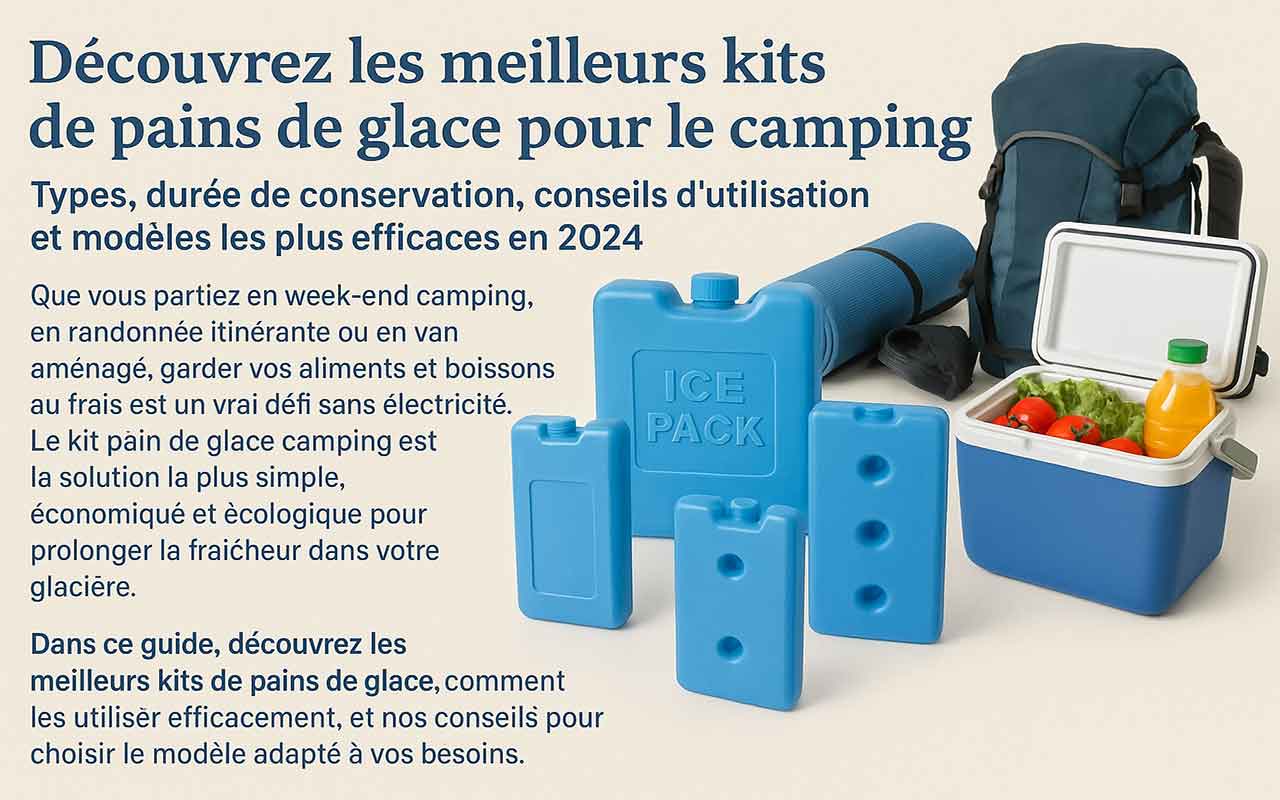 Kit Pain de Glace Camping