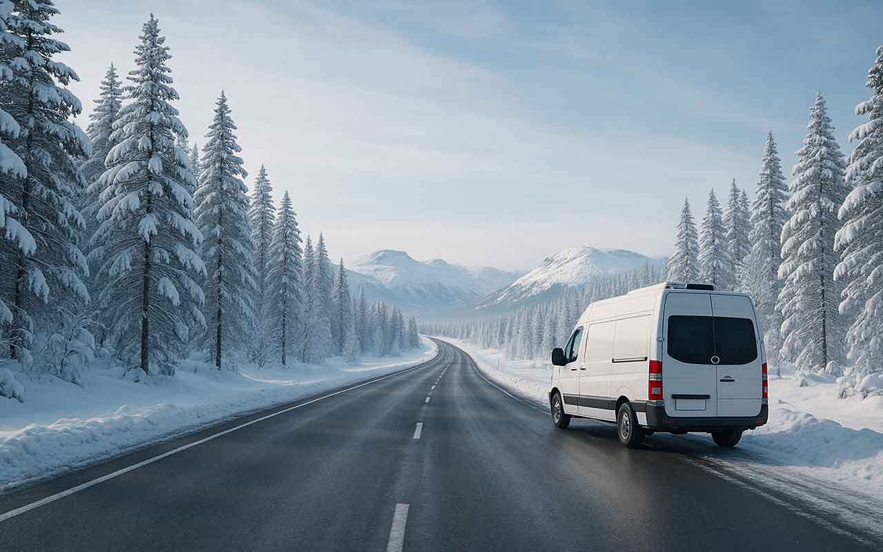 road trip camping van Les fjords de Norvège