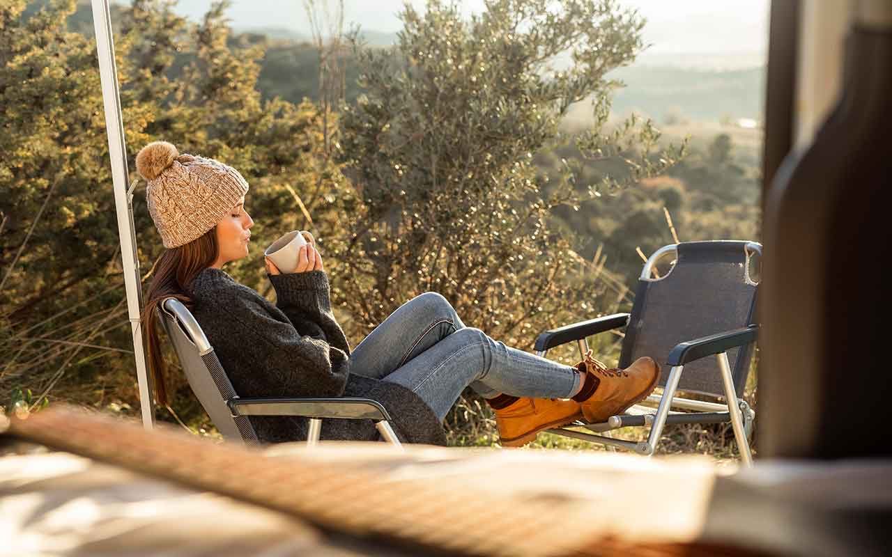 Emplacements pour vans, caravanes et camping-cars