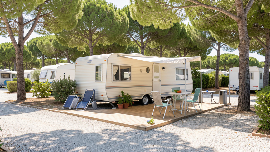 mobil-home à Pierrefeu-du-Var