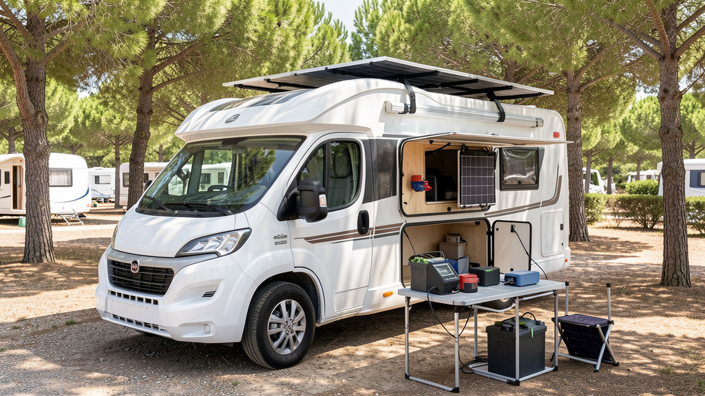 installer un kit solaire sur un camping-car